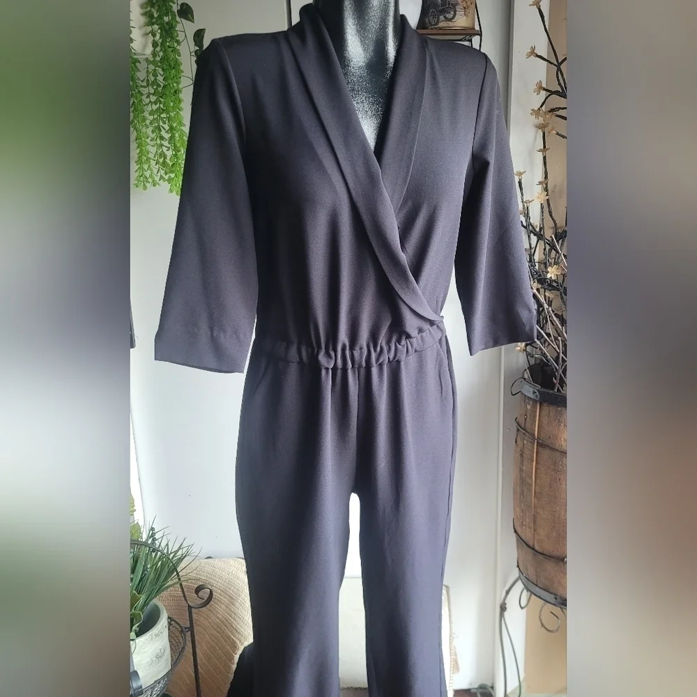 Reitmans Signature Black Jumpsuit S - Picture 1 of 6